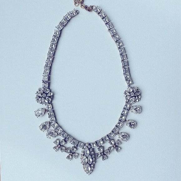 J. Crew crystal statement necklace - Picture 3 of 6